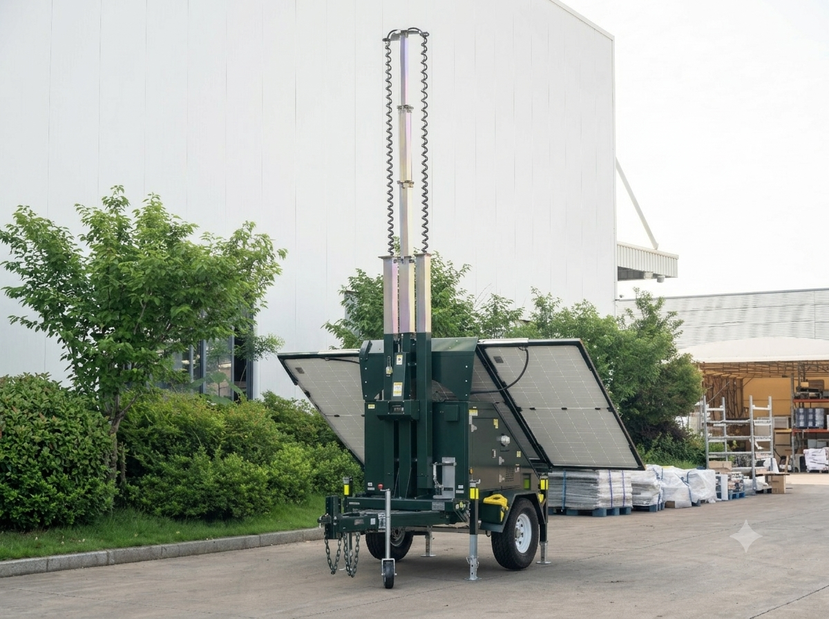 Mobile Solar Trailer
