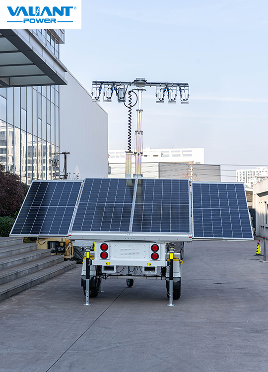 mobile solar light tower VTS1200A-L