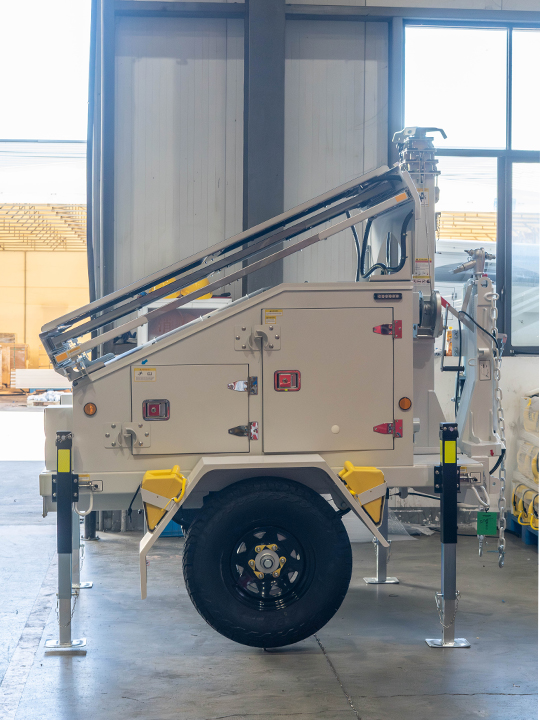 solar powered trailer  VTS3P