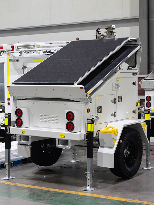 solar power trailer systems  VTS3P