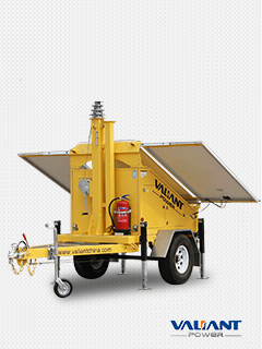 solar power trailer VTS900A