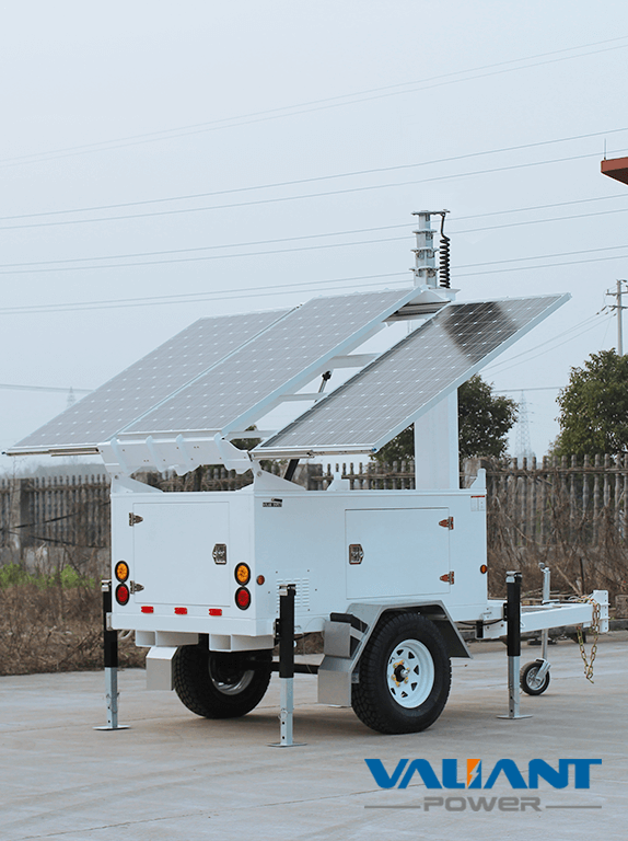 solar power trailer systems VTS900B